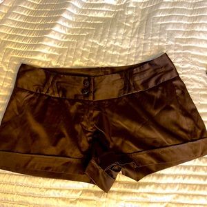 Satin shorts
